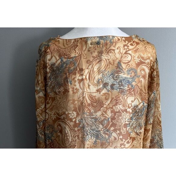 George Sheer Blouse, size XL - Picture 8 of 10